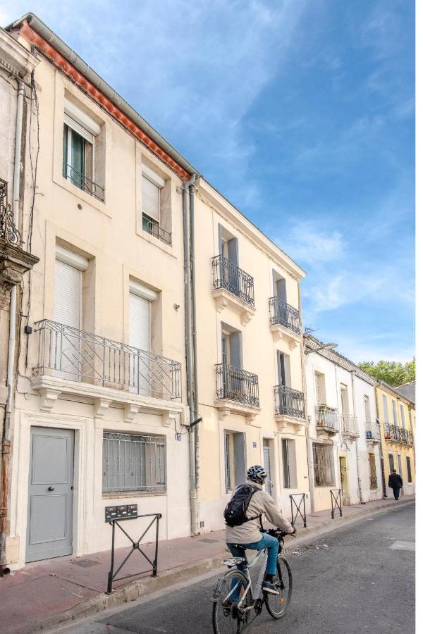 Suite Oisivete Avec Terrasse Vue Sur Patio Et Clim Montpellier Exterior foto